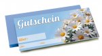Geschenkgutscheine DIN lang, Margeriten